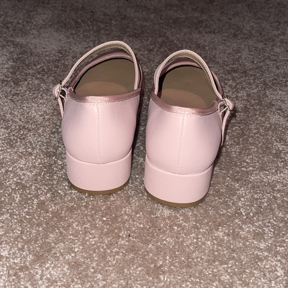 Steve Madden Girl Tutuu Block Heel Mary Janes Pink Block Heel - size 8 NWT - Picture 4 of 6